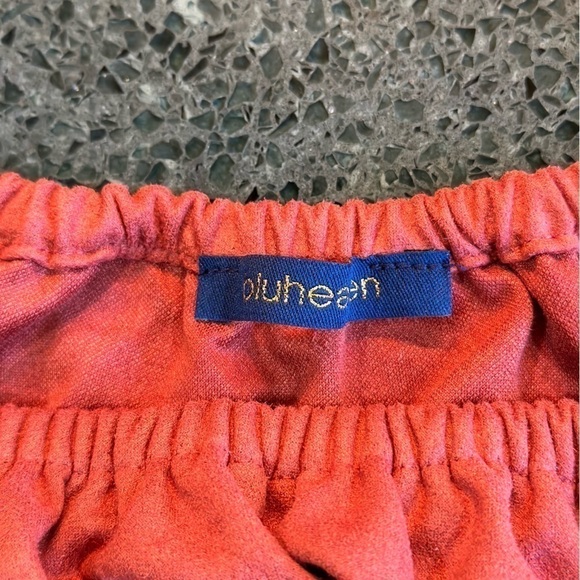 2 for $26 Bluheaven Womens Faux Suede Embroidered Bell Sleeve Top Size Large EUC - Picture 4 of 5